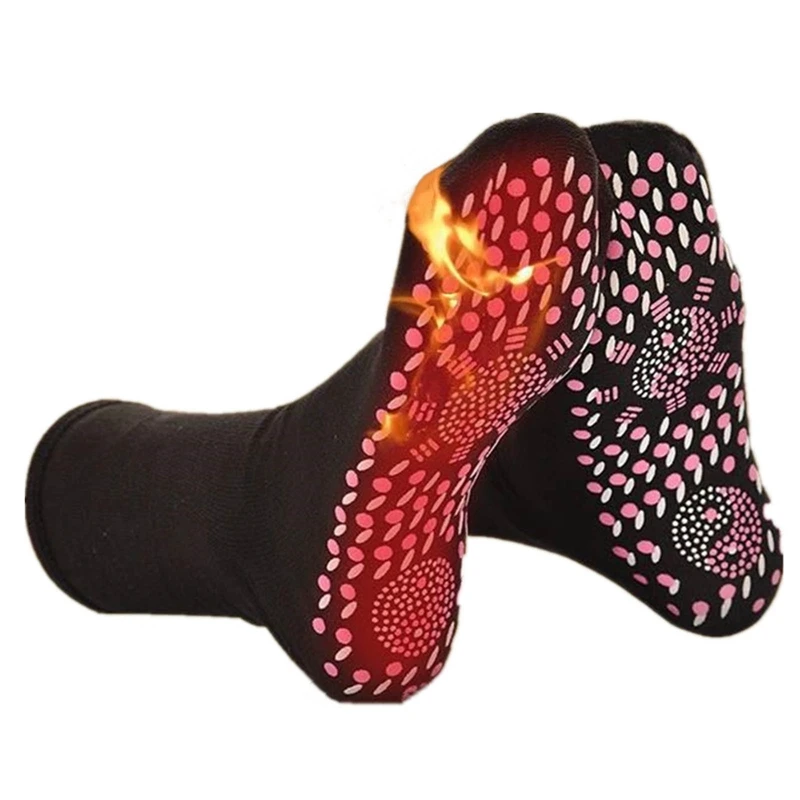 Self-topení Magnetické Ponožky pro Ženy, Muže, Samostatně Vyhřívané Ponožky Tour Magnetické Terapie Pohodlné Zimní Teplé Masážní Ponožky Pression