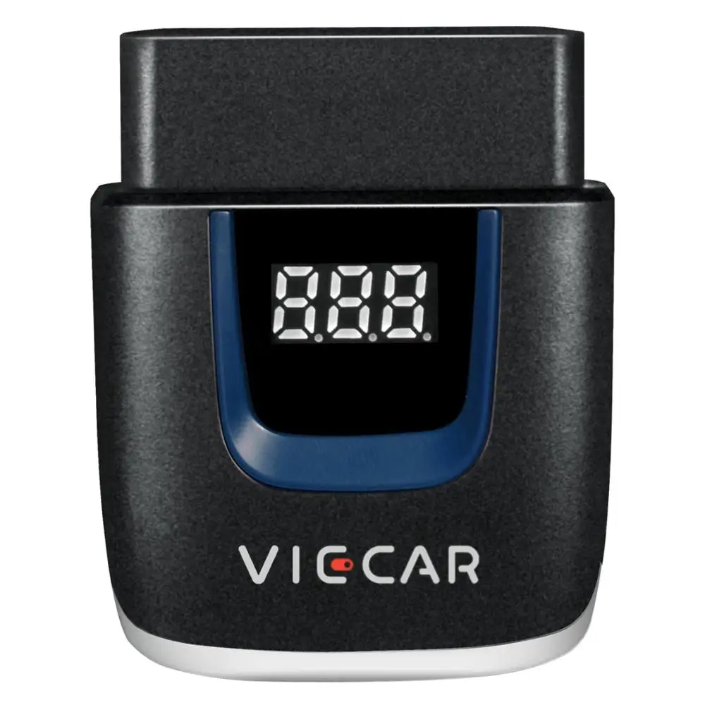 Nejnovější Viecar V2.2 ELM 327 Bluetooth 4.0, WI-fi Typ-c PIC18F25K80 OBD2 Auto Diagnostický Kód Nástroj Viecar ELM327 Pro IOS/Android