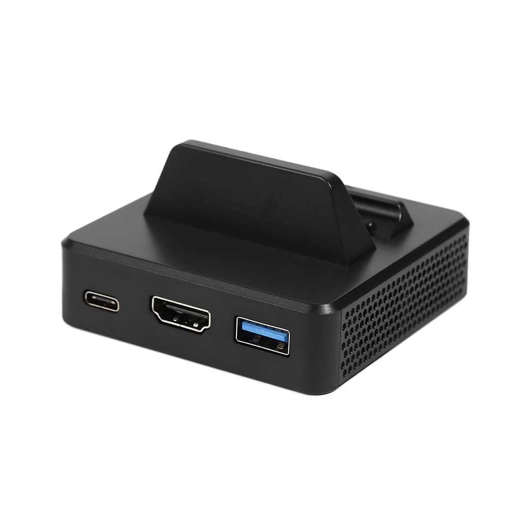 Elektronické Příslušenství Stroje TNS-1828 Dokovací Stanice HDMI-kompatibilní TV Adaptér s USB C příkon pro Nintendo Spínač