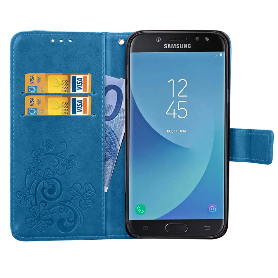 Flip Kožená Peněženka Pouzdro Pro Samsung Galaxy A12 A13 A22 A32 A52 A52S A53 5G J3 J5 2017 S20 S21 FE S22 Plus Ultra Kniha Capa DP05F