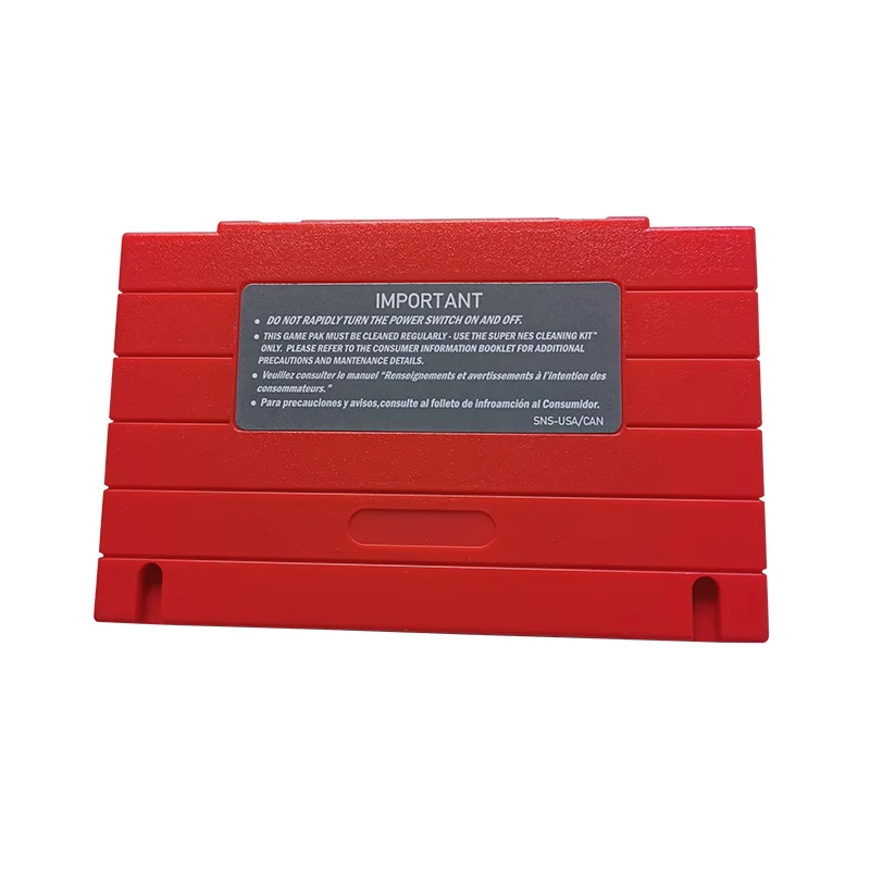 Super 100 v 1 Hře Cartridge pro SNES je 16-Bit Multicart NTSC Herní Konzole SNES