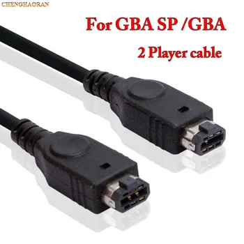 ChengHaoRan 10ks Černá 1,2 M 2 Hráče pro GBA, GBA SP Link Kabel Kabel Pro Nintendo GameBoy Advance SP Gameboy Color GBC