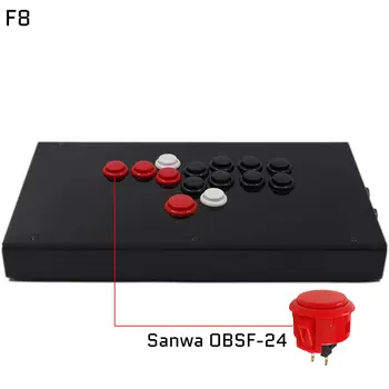F8 Všechna Tlačítka Hitbox Styl Arcade Joystick Bojovat Držet Herní Ovladač Pro PS4/PS3/PC Sanwa OBSF-24 30