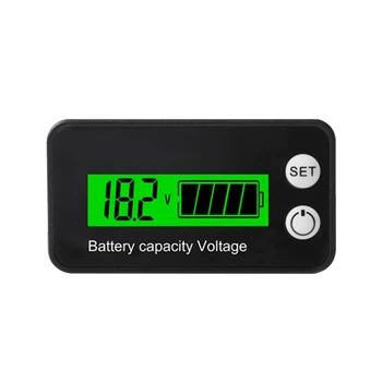 Kapacita Baterie Monitor Rozchod Měřič Teploty Tester Indikátor Stavu Baterie Lithium Kapacita Baterie Tester Napětí