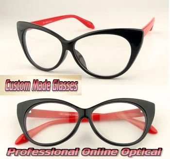 Kočičí oko tvar Mnoha příležitostech zásadní Zakázku optické čočky na Čtení brýle -1 -1.5 -2 -2.5 -3 -3.5 -4 .0 -4.5 -5 až 5,5 -6