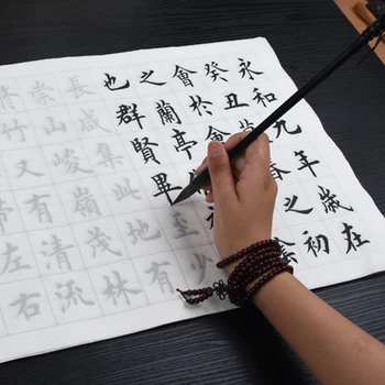 Novou Kopii Rýžový Papír Lin Wang Xizhi Čínské Štětce, Kaligrafie Písanka Pro Dospělé Začátečníky Kaligrafie Praxe Miaohong Speciální Papír
