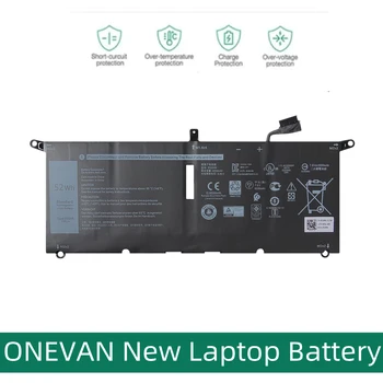 ONEVAN Nové DXGH8 52wh Počítač Baterie pro Dell 13-5390 Xps 9370 9380 Hk6n5 Dxgh8 P82g Notebook vestavěná Baterie 7,6 v 52wh