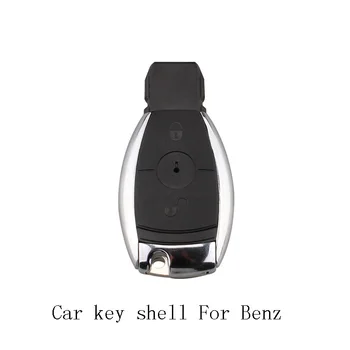QWMEND 2Buttons Auto Dálkové Klíč Shell Pro MERCEDES -Benz MB CL SLk, CLK C E S Smart Auto Klíče Fob Pouzdro