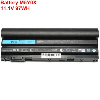 Vysoká Kapacita 11.1 V 97WH 9Cell Baterie Notebooku M5Y0X Pro Dell Latitude e6420 společnosti E6520 E5420 E5520 E6430 E5430 8858X T54FJ Originální