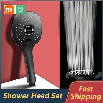 Xiaomi Mijia Sprchová hlavice dešťové Srážky Koupelna 3, Režim ABS Úspory Vody, Sprcha Vysoký Tlak Kohoutek Tryska Koupelnové Doplňky