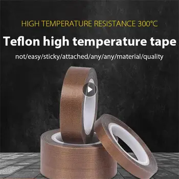 10M PTFE Páska 0,13 mm 0.18 mm 300 Stupňů Vysoká Teplotní Odolnost Lepidla Pásky Tkaniny Tepelná Izolace Těsnicí Stroj PTFE Pásky