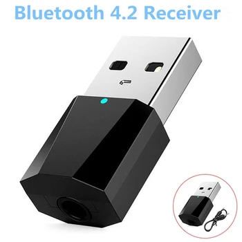 1ks USB Bluetooth 4.2 Stereo Audio Přijímač Pro PC, MP3 a MP4 Reproduktor Sluchátka