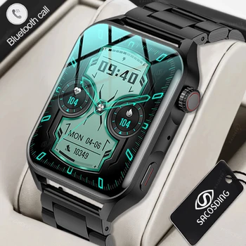 2022 Nové NFC Smartwatch Muži AMOLED HD Displej Vždy Zobrazit Čas Volání Bluetooth IP68 Vodotěsné Inteligentní Hodinky Ženy Pro Xiaomi