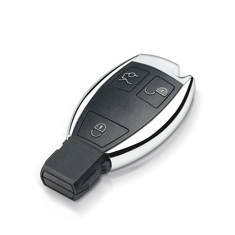 KEYYOU 433MHZ, 3 Tlačítka Keyless Entry Dálkové Auto Klíče Pro Mercedes Benz rok 2000+ NEC&BGA Ovládací tlačítko PCF7941 Čip