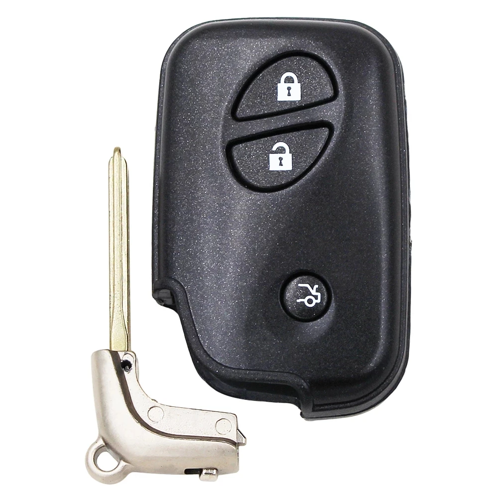 KEYECU Náhradní 3 Tlačítka Smart key Bezklíčové 271451-0310 FOB pro Lexus LS460 GS430/450/460 IS350 2006-2012 Japonsko Importovat 312MHz