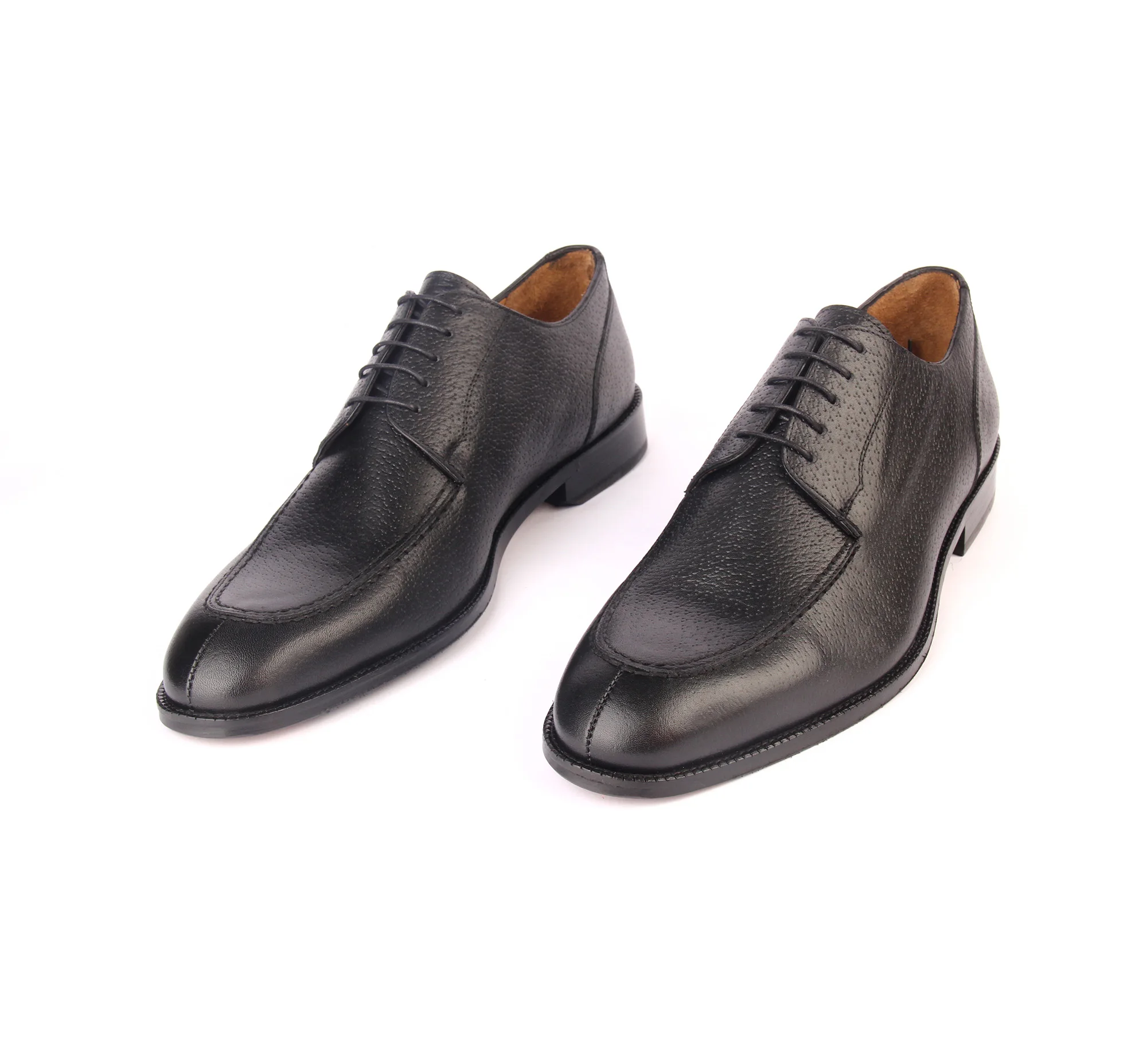 Ruční Malba, originální kožené pánské mokasíny klasické boty z měkké kůže černé barvy