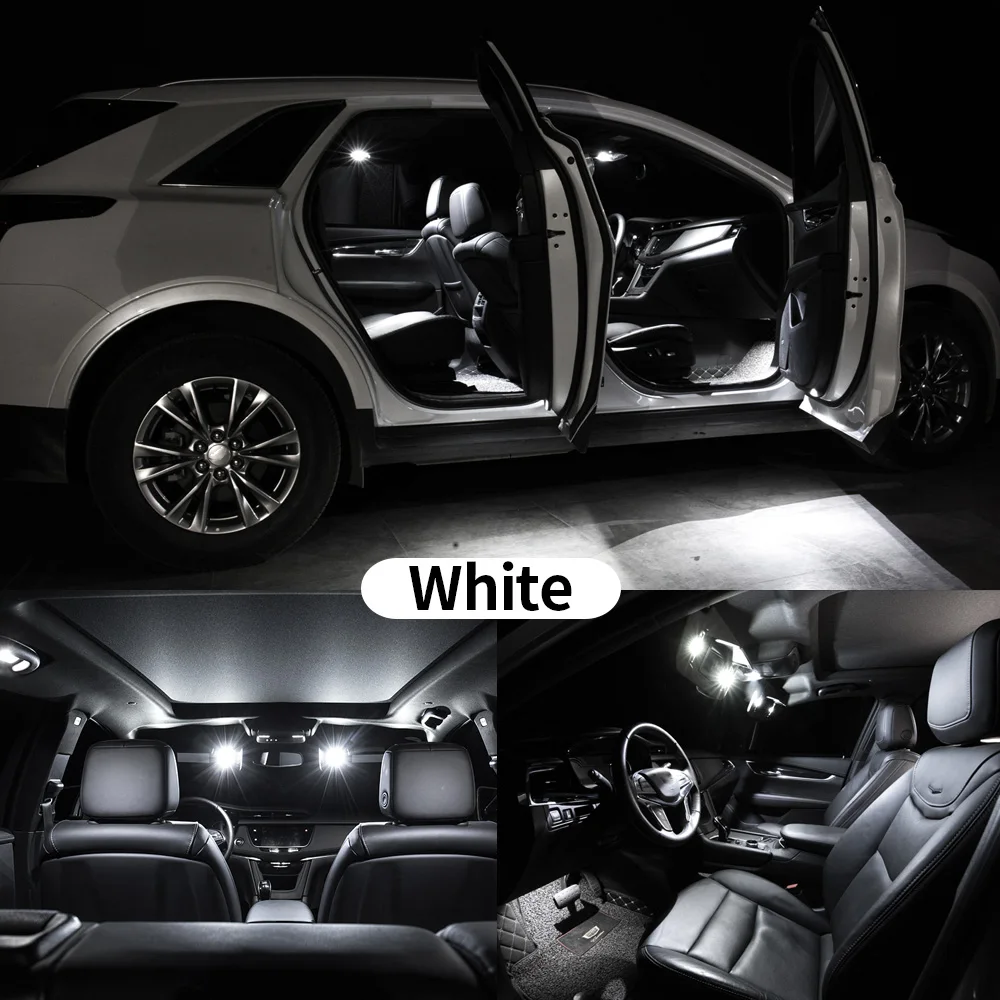 BADEYA 11ks LED Interiér Mapu Dome Light Kit Pro Toyota Yaris Kříž 2020 2021 2022 Auto Led Žárovky Příslušenství Canbus Žádná Chyba