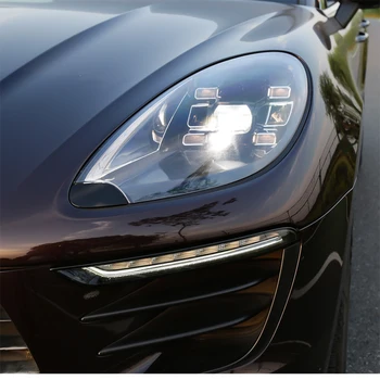 Auto světla pro období 2014-2017 PORSCHE MACAN ,LED světlomet,upgrade do roku 2018 styly,bez AFS