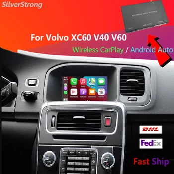 Bezdrátové Carplay S60 Dekodér Rozhraní Pro Android Auto VOLVO XC60 XC90 S90, V60 V40 V70 V80 MirrorLink