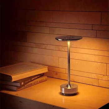 Claeted Dobíjecí Stolní Lampa Touch Nordic Led Lampa, Konferenční Stolek Dekor Ložnice Dekorace Pro Studium Noční Roztomilé Psací Stůl Světla