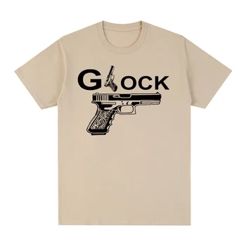 Glock Super Pistole, Zbraň, Pistole dokonalosti věříme, t-košile Bavlna Muži tričko Nové TRIČKO TRIČKO Dámské topy