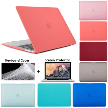 Matný Notebook Pouzdro Pro Apple Macbook Air A2337 Sítnice 11 12 13 v Pro Macbook 2021 Pro 14 A2442 Dotykový Panel ID Air 13.3 A1466 Případech