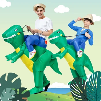 Nafukovací Dinosaurus Kostým Pro Batolata, Děti, Holka, Dospělí Holiday Party Cosplay Kostýmy, Zvířecí Kostým Legrační Dinosauři Kostým