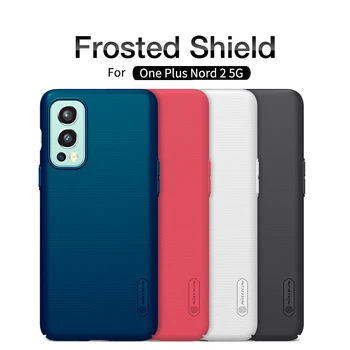pro OnePlus Nord 2 5G Pouzdro pro OnePlus Nord2 5G Kryt NILLKIN Super Frosted Shield Pevný Plastový Zadní Kryt Telefonu Případech