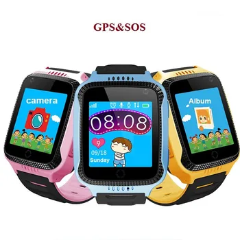Q529 inteligentní děti hodinky GPS tracker svítilna, fotoaparát svítilna kamera pro vyhledání holka, kluk hodiny 1.44 -palcový touc